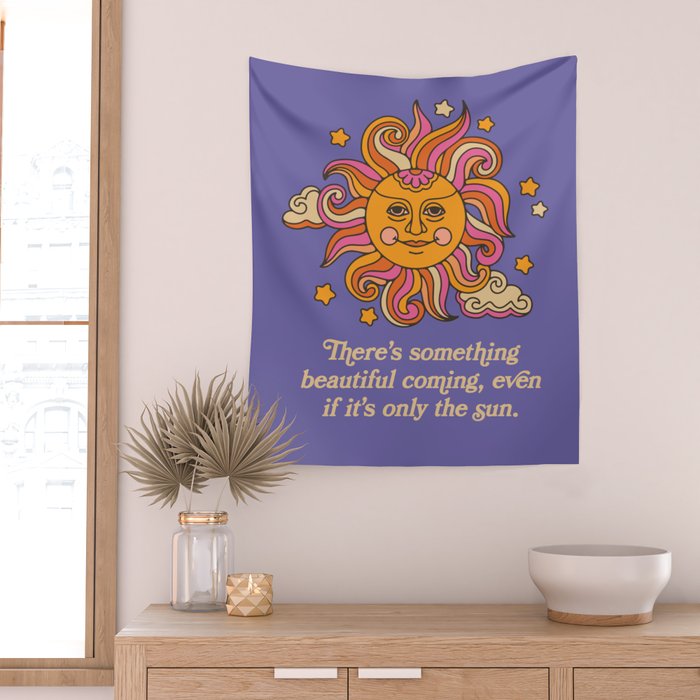 Beautiful Sun Wall Tapestry Gallery Image 2