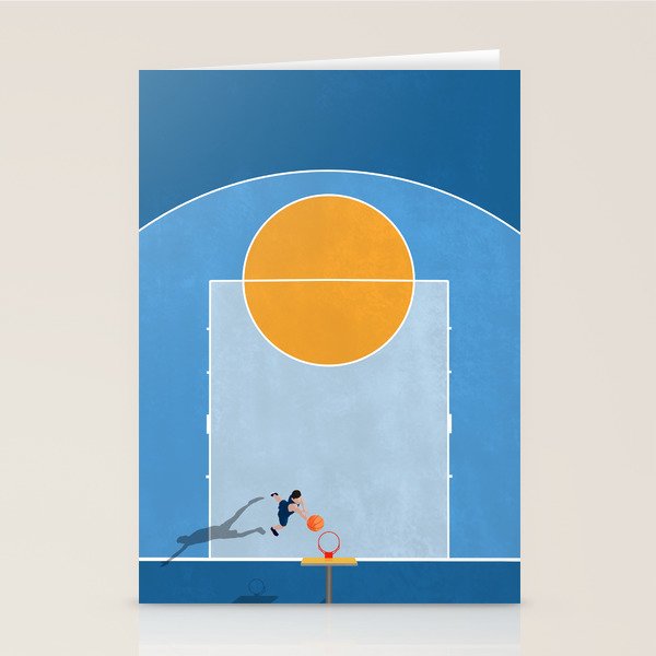 Shoot Hoops  Stationery Card Gallery Image 2