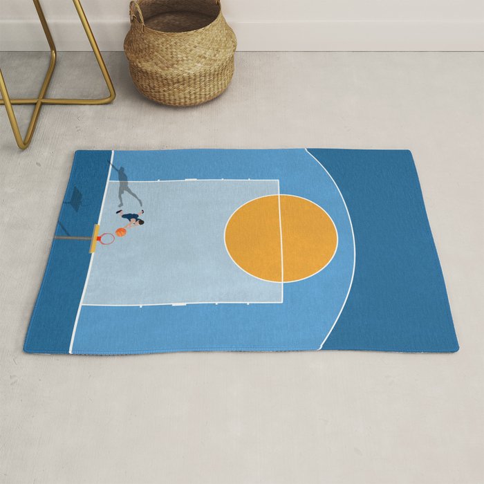Shoot Hoops  Rug Gallery Image 1