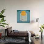 Shoot Hoops  Wood Wall Art Gallery Image 2