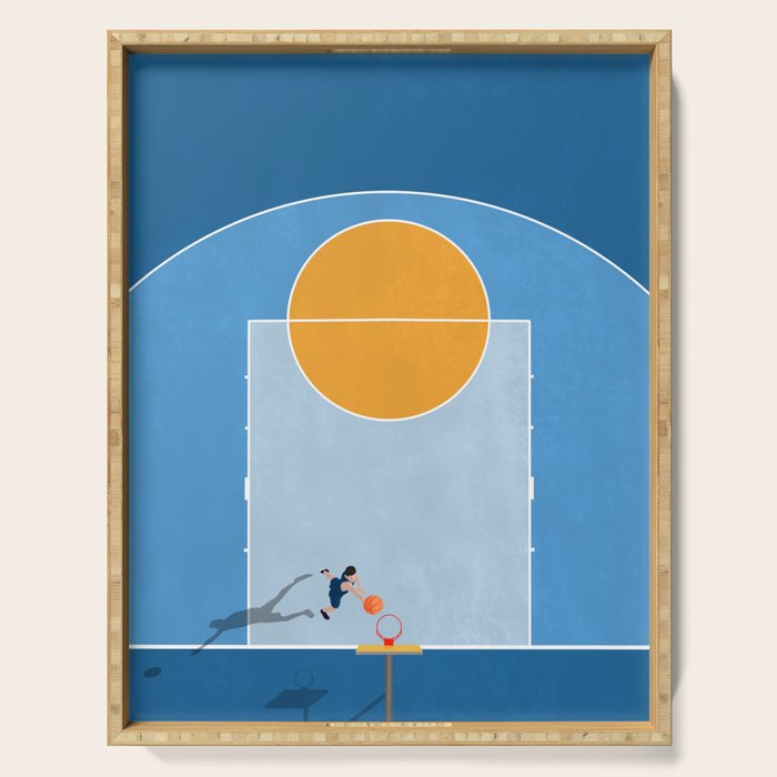 Shoot Hoops  Serving Tray Gallery Image 1