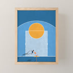 Shoot Hoops  Mini Art Print Gallery Image 1