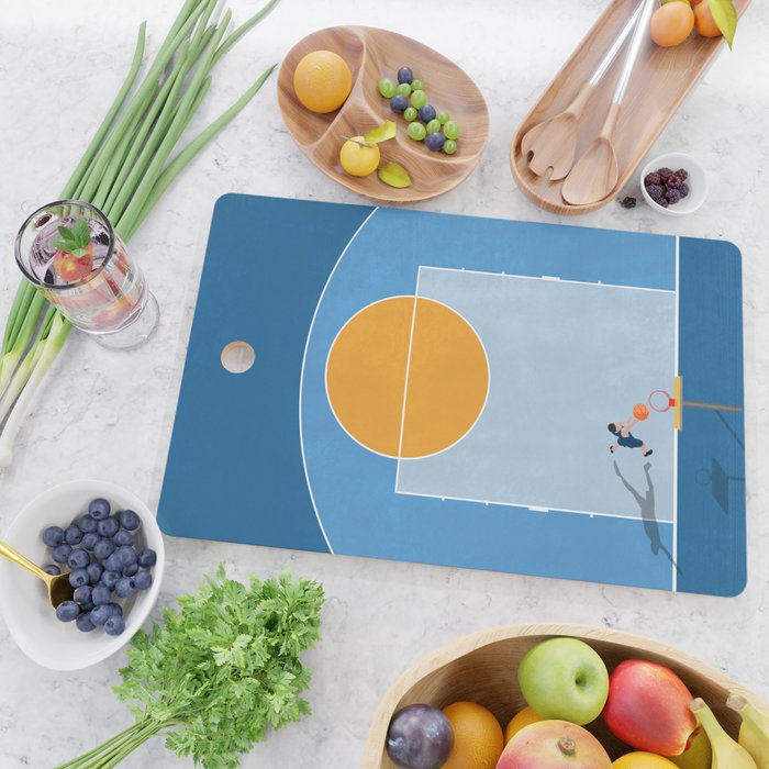 Shoot Hoops  Cutting Board Gallery Image 2