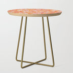 Posey - orange and pink Side Table Gallery Image 1