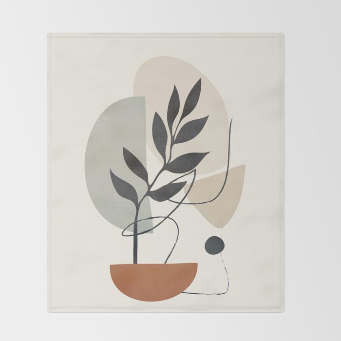 Persistence is fertile 2 Throw Blanket Gallery Image 2