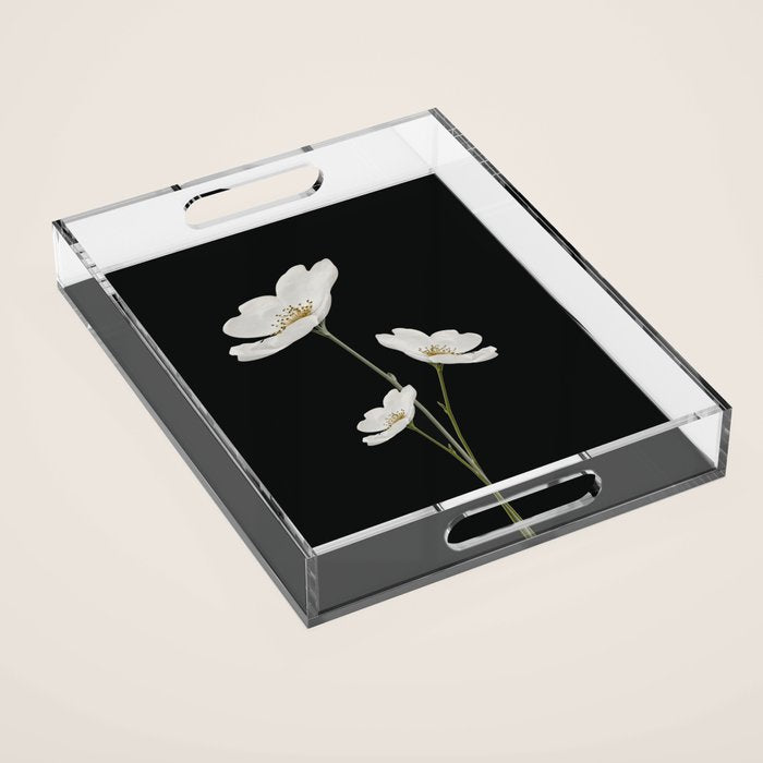 Flowers 5 Acrylic Tray Gallery Image 1