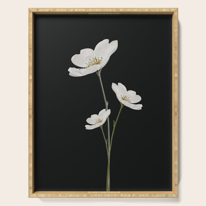 Flowers 5 Serving Tray Gallery Image 1