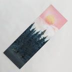 Forest Under the Sunset Yoga Mat Gallery Image 1