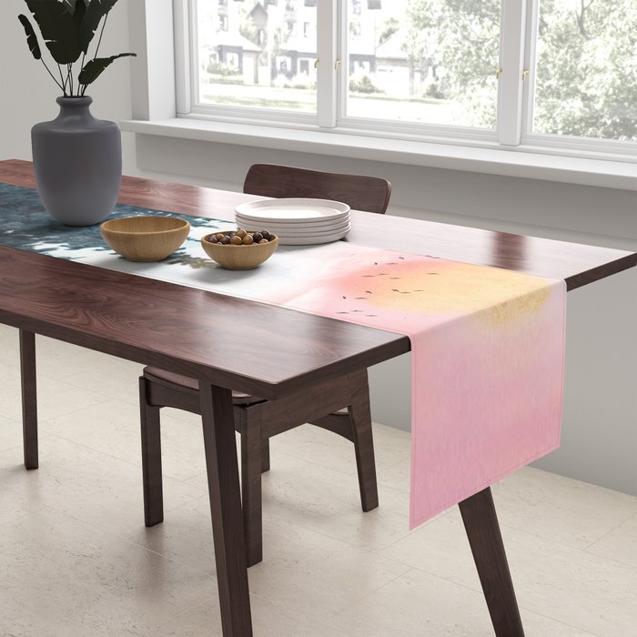 Forest Under the Sunset Table Runner Gallery Image 2
