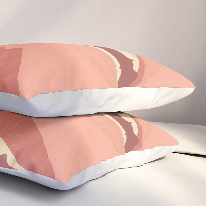 Playful Lips 2 Pillow Sham Gallery Image 3