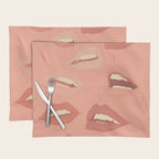 Playful Lips 2 Placemat Gallery Image 1