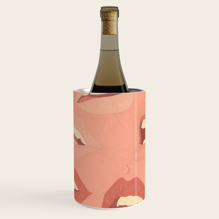 Playful Lips 2 Wine Chiller Gallery Image 1