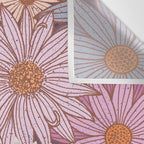 Monarch Butterfly and Wildflowers Wall Tapestry Gallery Image 3