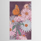 Monarch Butterfly and Wildflowers Tablecloth Gallery Image 2