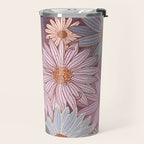 Monarch Butterfly and Wildflowers Travel Mug Gallery Image 2
