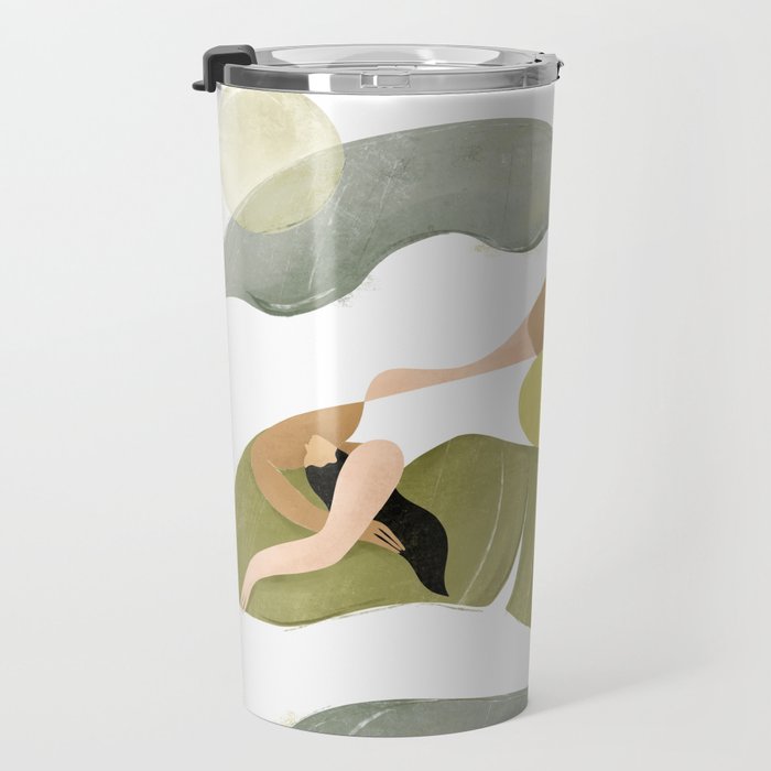 Banana palm Travel Mug Gallery Image 3