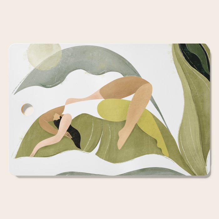 Banana palm Cutting Board Gallery Image 1