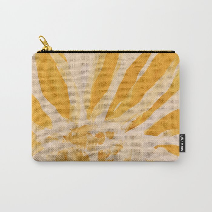 Sun Blooming Flower Carry All Pouch Gallery Image 1