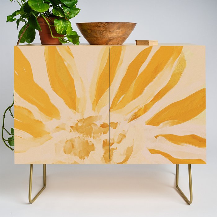 Sun Blooming Flower Credenza Gallery Image 1
