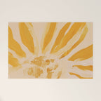 Sun Blooming Flower Welcome Mat Gallery Image 1