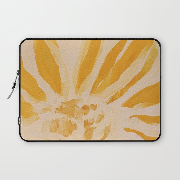 Sun Blooming Flower Laptop Sleeve Gallery Image 1