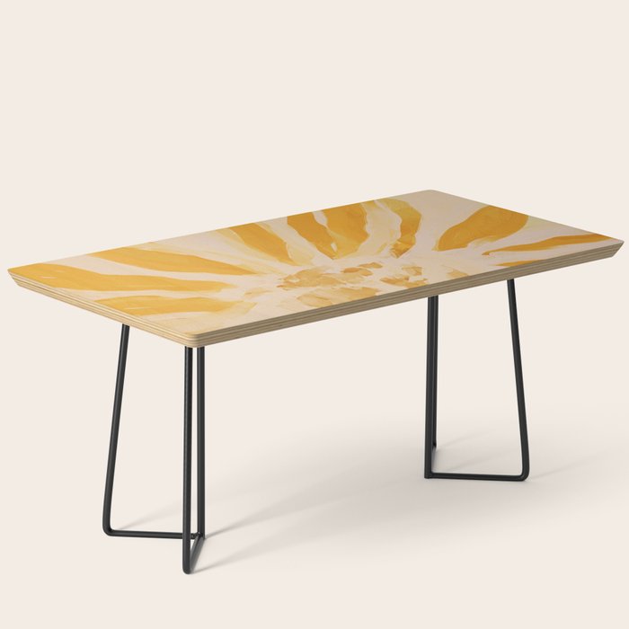 Sun Blooming Flower Coffee Table Gallery Image 1