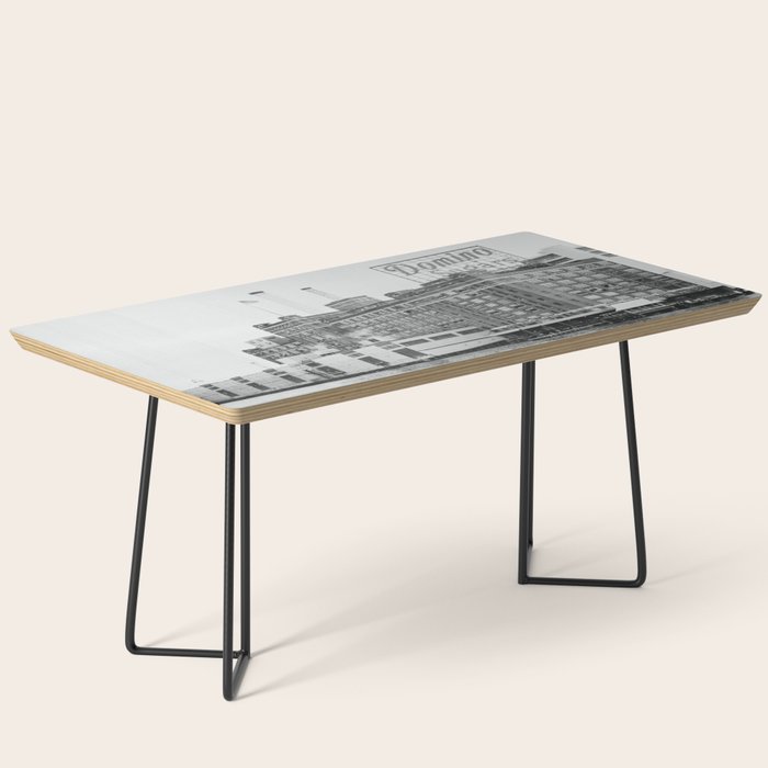 Domino Sugars Black and White Baltimore Print Coffee Table Gallery Image 1