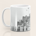 Domino Sugars Black and White Baltimore Print Coffee Mug Gallery Image 3
