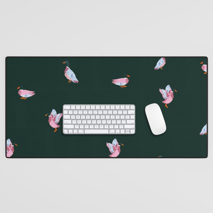 Preppy Duck I Desk Mat Gallery Image 1