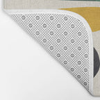 Yellow And Green Shards Bath Mat Gallery Image 2