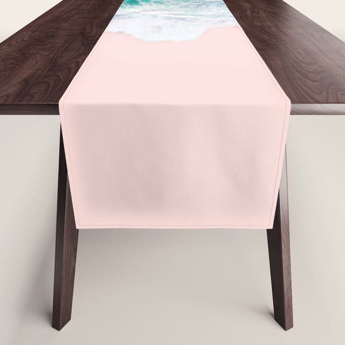 Pink Sand Beach Table Runner Gallery Image 1