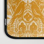 Gothic Halloween Damask - marigold and cream  Laptop Sleeve Gallery Image 3