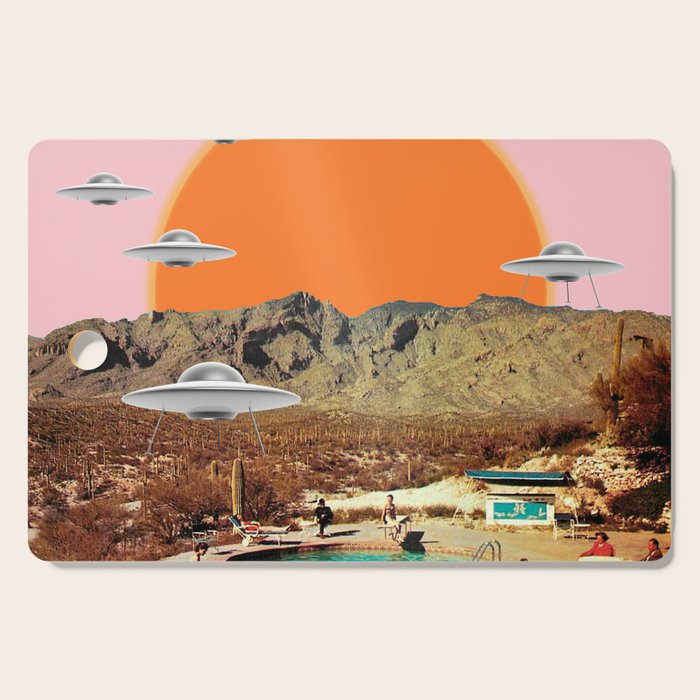 They've arrived! (Square) Cutting Board Gallery Image 1