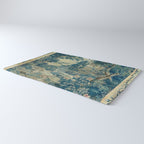 Antique 18th Century Flemish Verdure Green Bird Garden Landscape Tapestry Rug Gallery Image 3