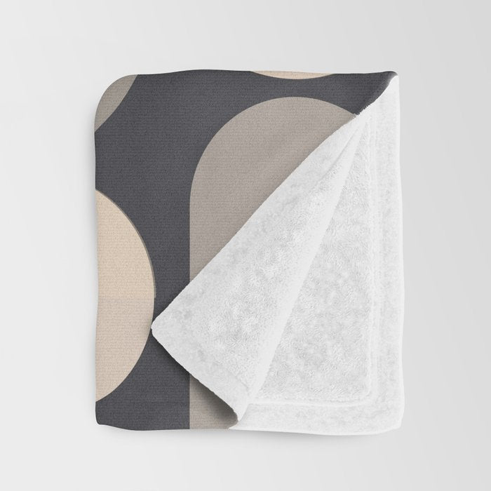 Abstract Geometric Shapes 73 Throw Blanket Gallery Image 3