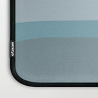 Calming Ocean Waves in Soft Dusty Pastels Laptop Sleeve Gallery Image 3