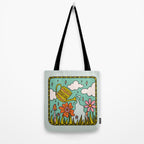 Taurus Garden Tote Bag Gallery Image 2