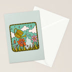 Taurus Garden Stationery Card Gallery Image 2
