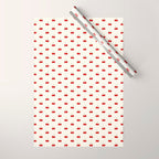 Y2K Cherries - Creme Pattern Miniature Wrapping Paper Gallery Image 1