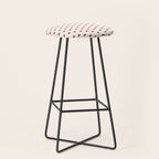 Y2K Cherries - Creme Pattern Miniature Stool Gallery Image 1