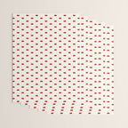 Y2K Cherries - Creme Pattern Miniature Wrapping Paper Gallery Image 3