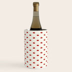 Y2K Cherries - Creme Pattern Miniature Wine Chiller Gallery Image 2