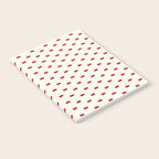 Y2K Cherries - Creme Pattern Miniature Notebook Gallery Image 2