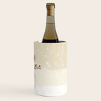Snowman and Birds Wine Chiller Gallery Image 3