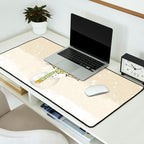 Snowman and Birds Desk Mat Gallery Image 2