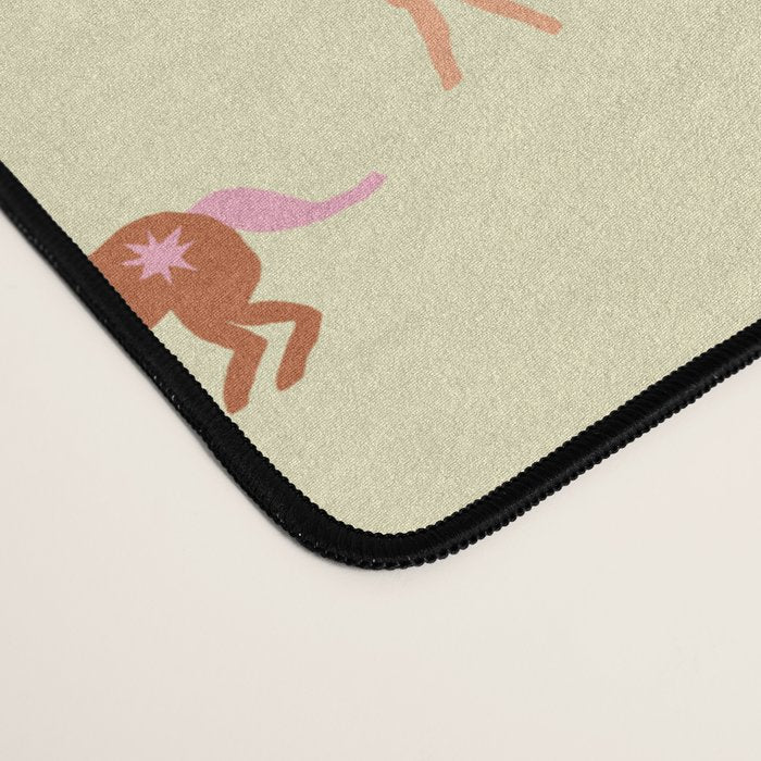 Herd of Wild West horses pattern Desk Mat Gallery Image 4