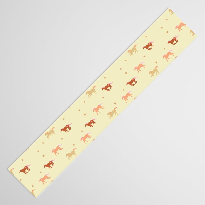 Herd of Wild West horses pattern Table Runner Gallery Image 3