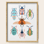 Patterned Beetles Serving Tray Gallery Image 1