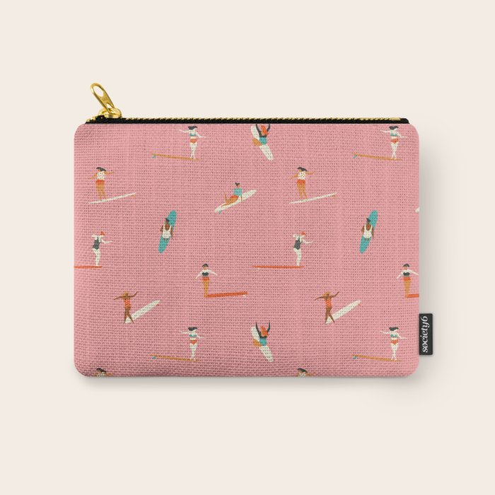 Surf sistas Carry All Pouch Gallery Image 1