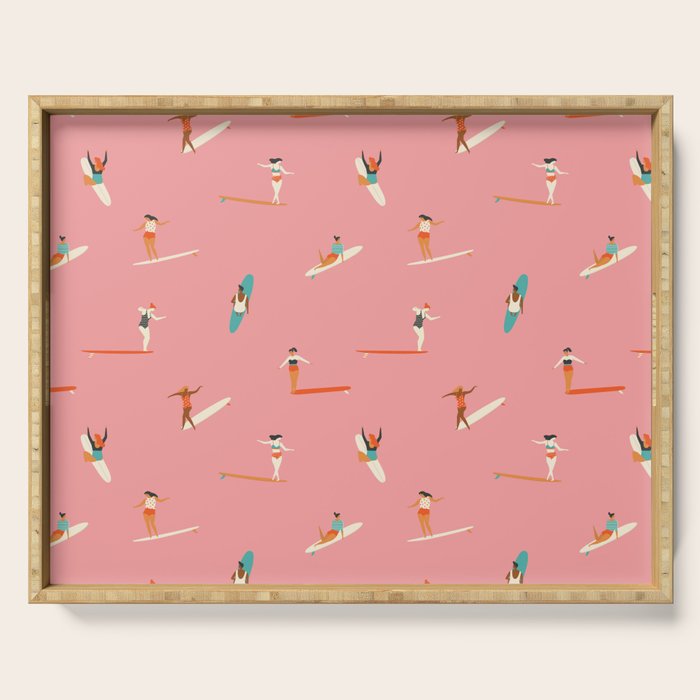 Surf sistas Serving Tray Gallery Image 1